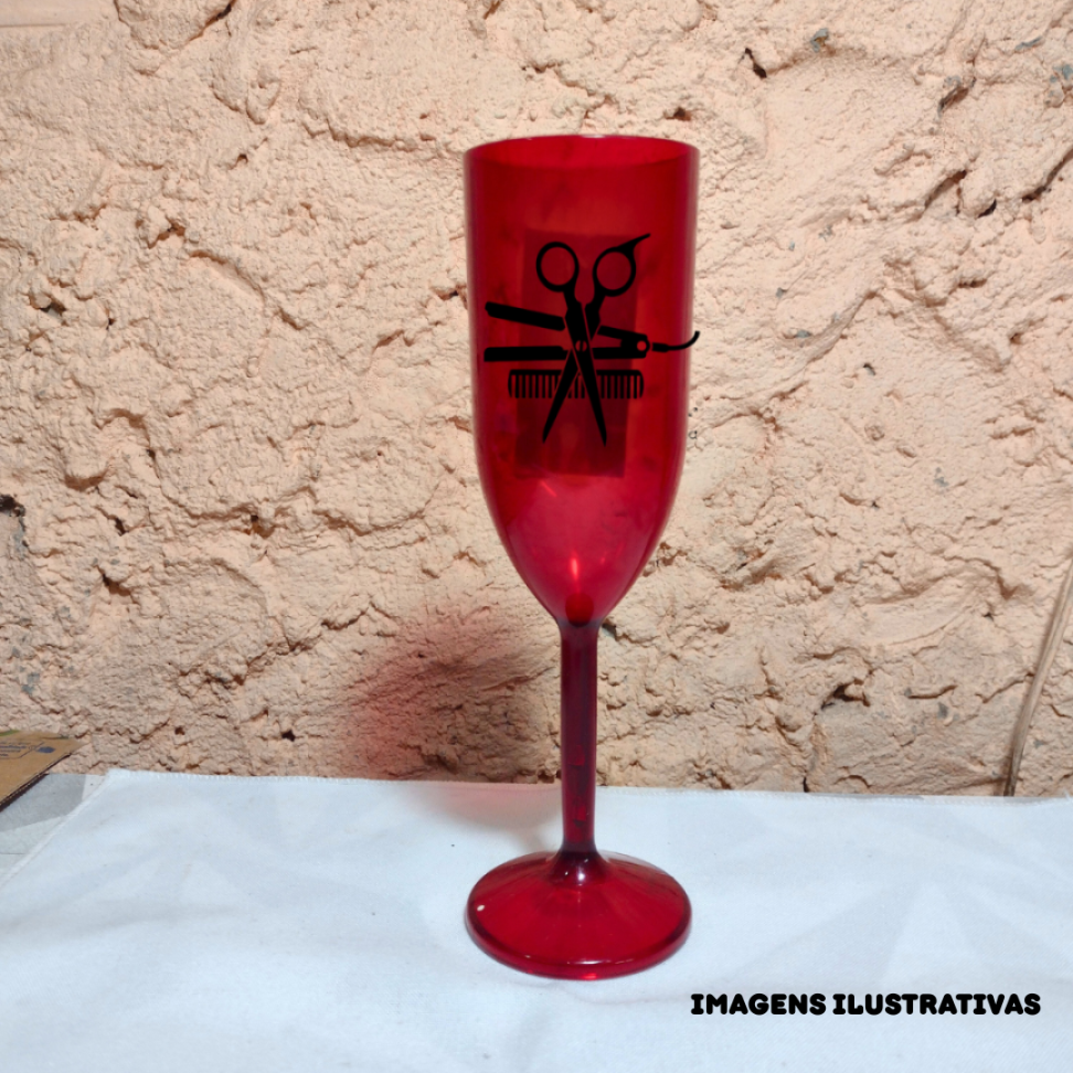 TAÇAS DE ESPUMANTE ACRILICA LEITOSAS E TRANSLUCIDAS - #6