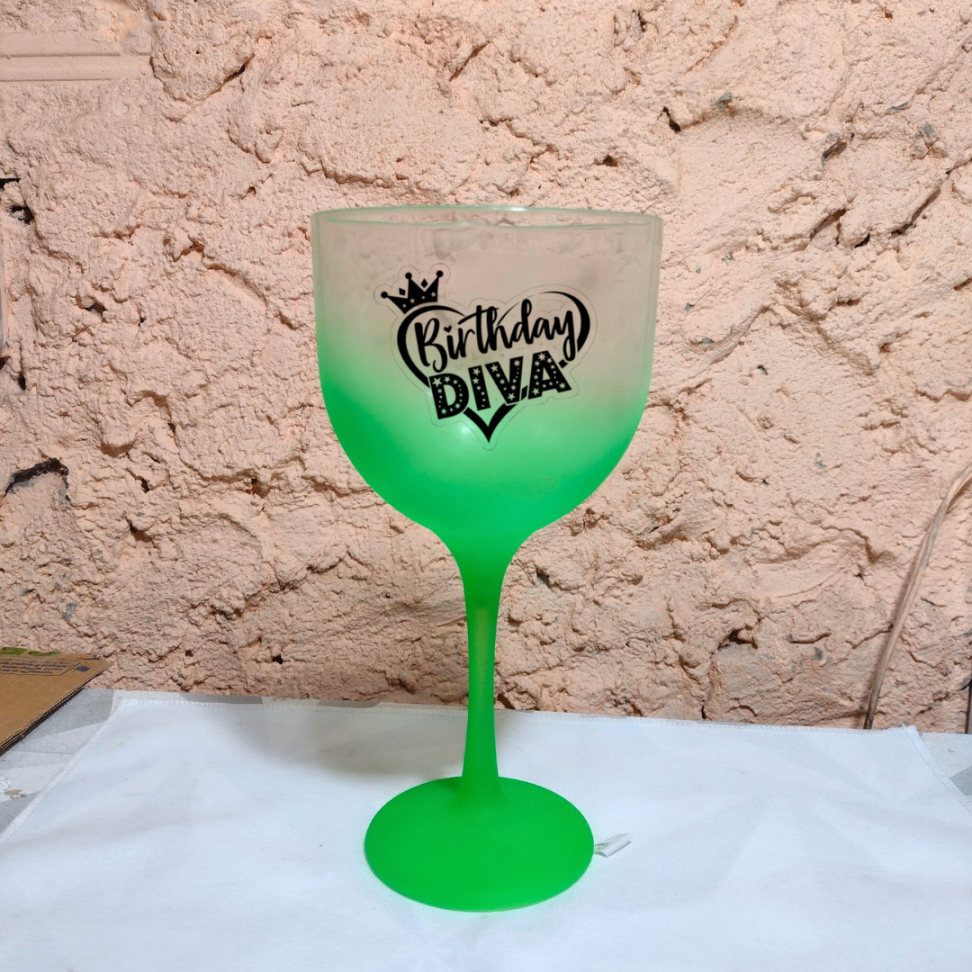 TAÇA DE GIM CORES DEGRADÊ - #5