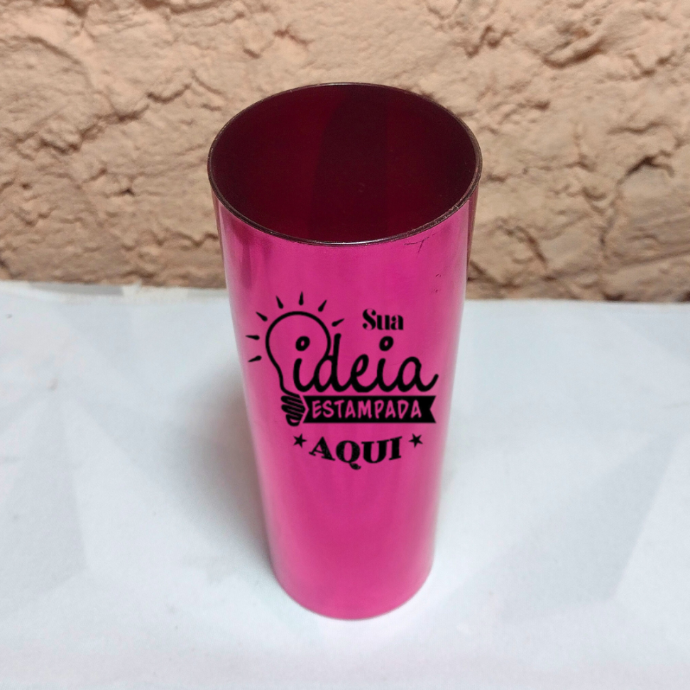 COPO LONG DRINK CORES METALIZADAS - #2