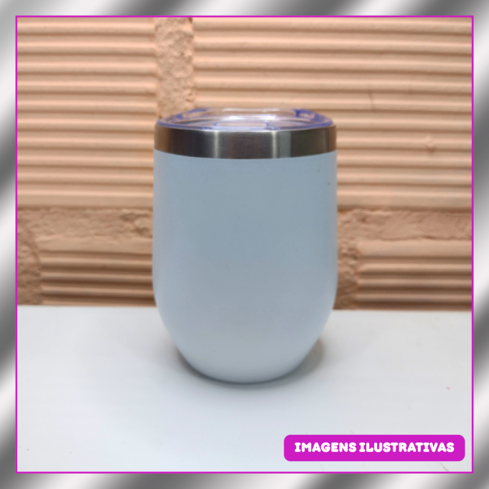 COPO TERMICO OVAL ALUMINIO 360ML