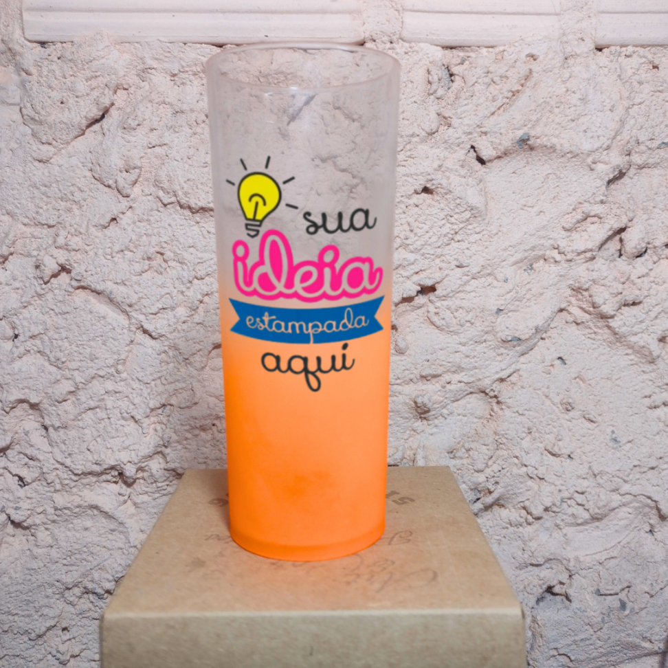 COPO LONG DRINK CORES DEGRADÊ - #6