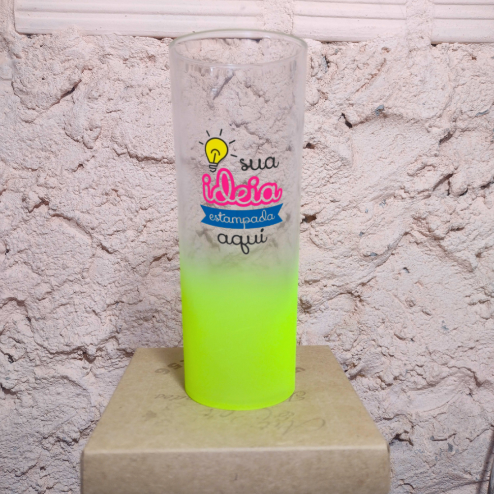 COPO LONG DRINK CORES DEGRADÊ - #11