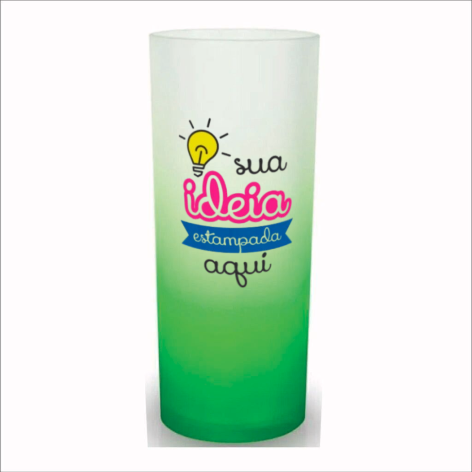 COPO LONG DRINK CORES DEGRADÊ - #7