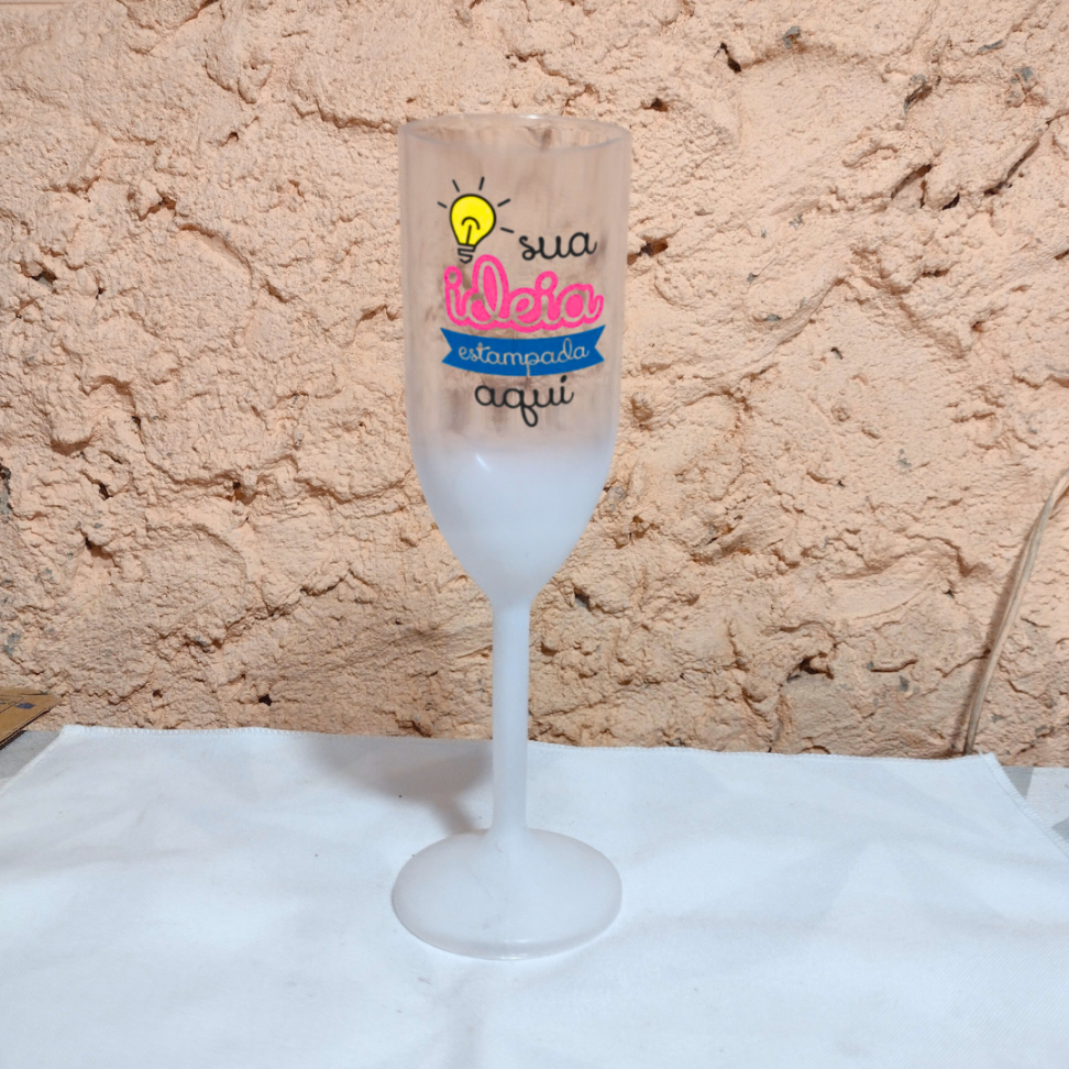 TAÇA DE ESPUMANTE DEGRADÊ - #6