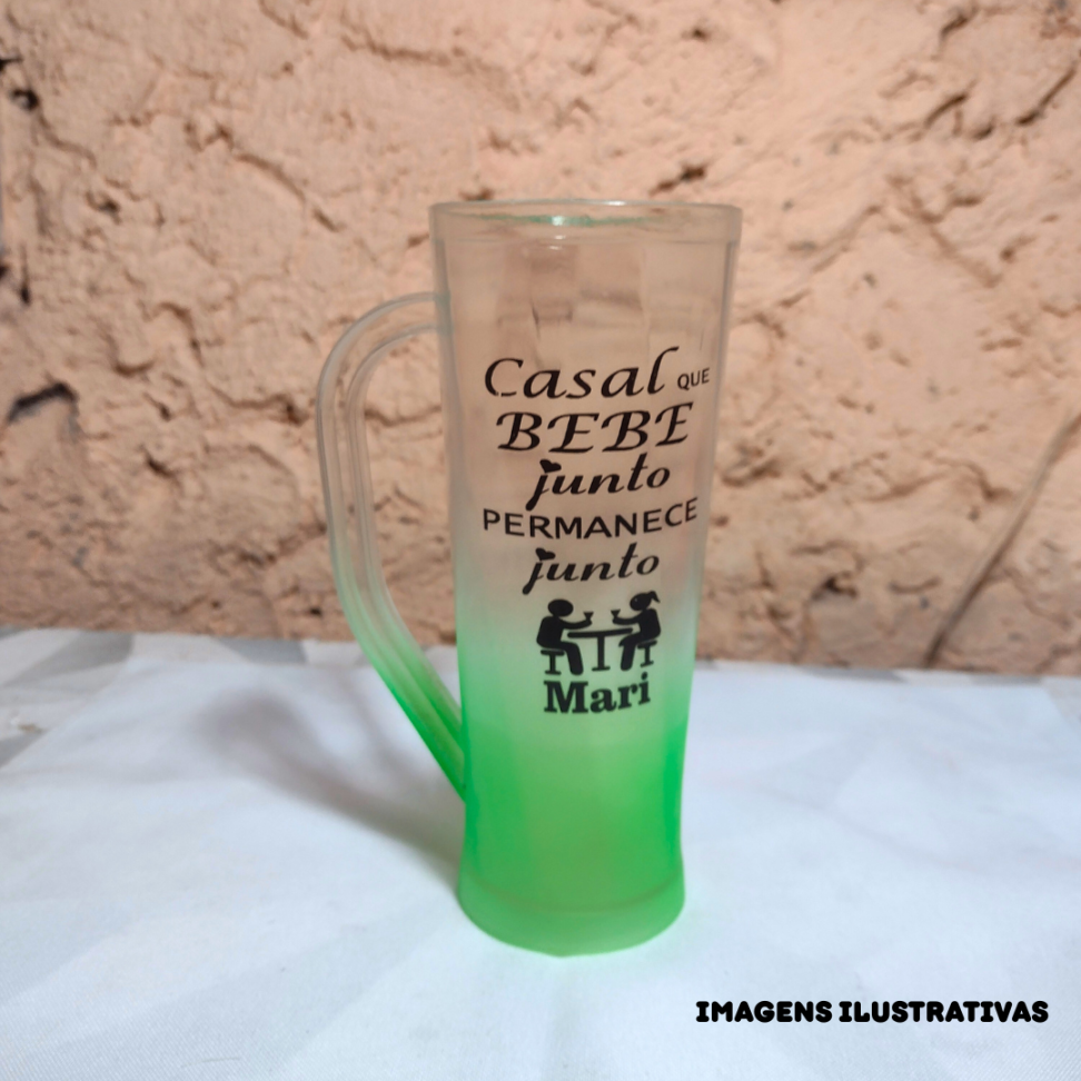 CANECAS ACRILICA SLIM DEGRADÊ - #4