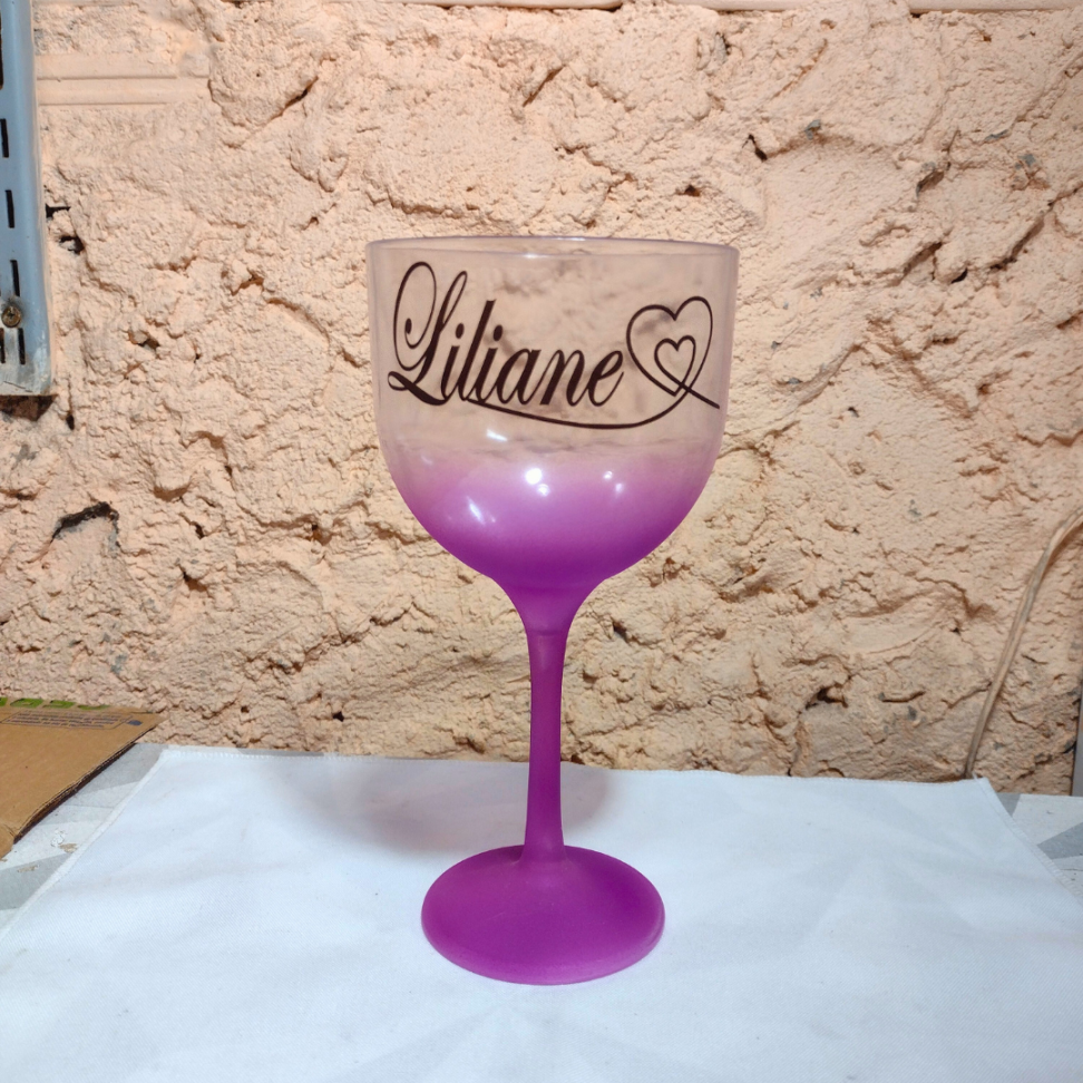 TAÇA DE GIM CORES DEGRADÊ - #11