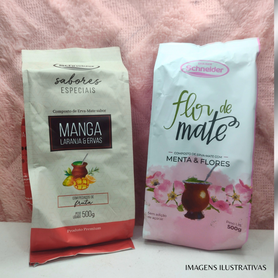ERVAS 500G COM CHÁ  (S/PERSONALIZAÇÃO)