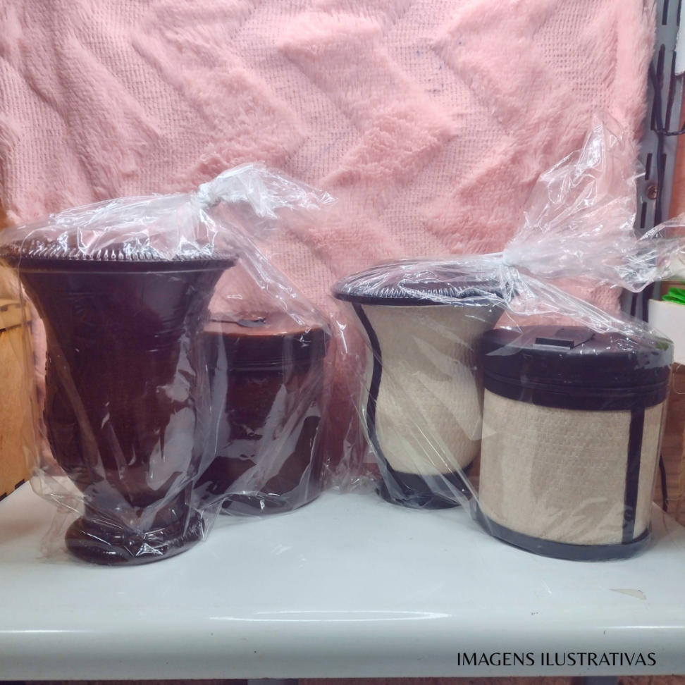 KIT 2 PEÇAS CUIA + POTE ERVA  (S/PERSONALIZAÇÃO)