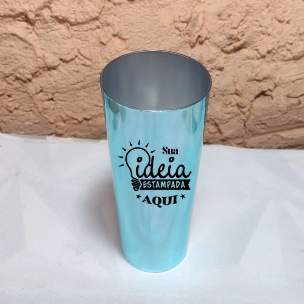 COPO LONG DRINK CORES METALIZADAS - #9