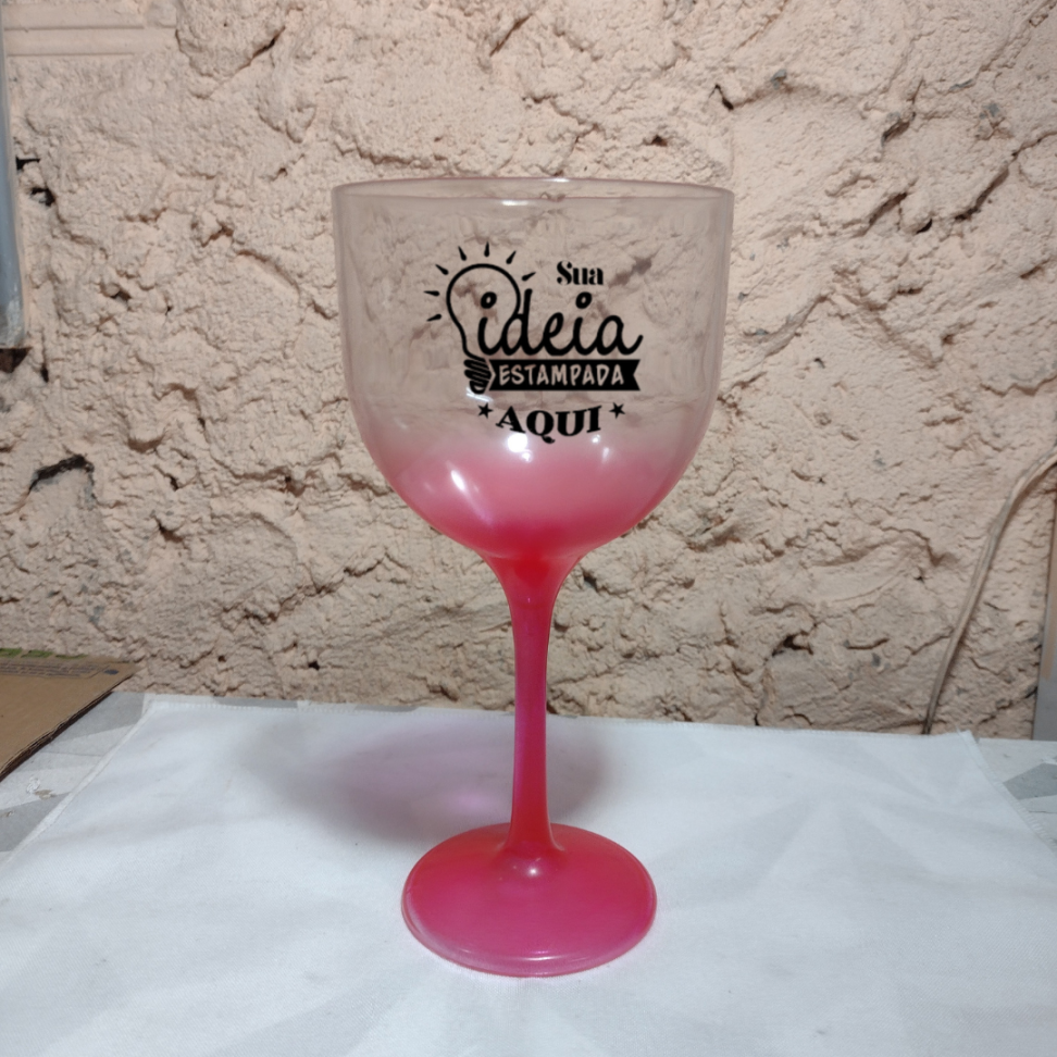 TAÇA DE GIM CORES DEGRADÊ - #8