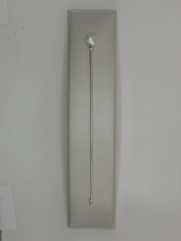 Pulseira prata berloque - #3