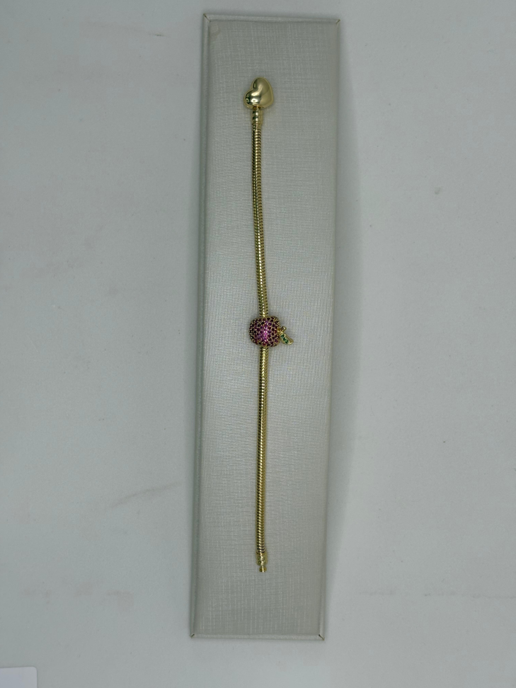 Berloque semijoia maçã - #3