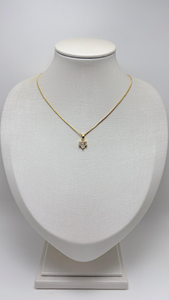 Pingente semijoia coração - #2