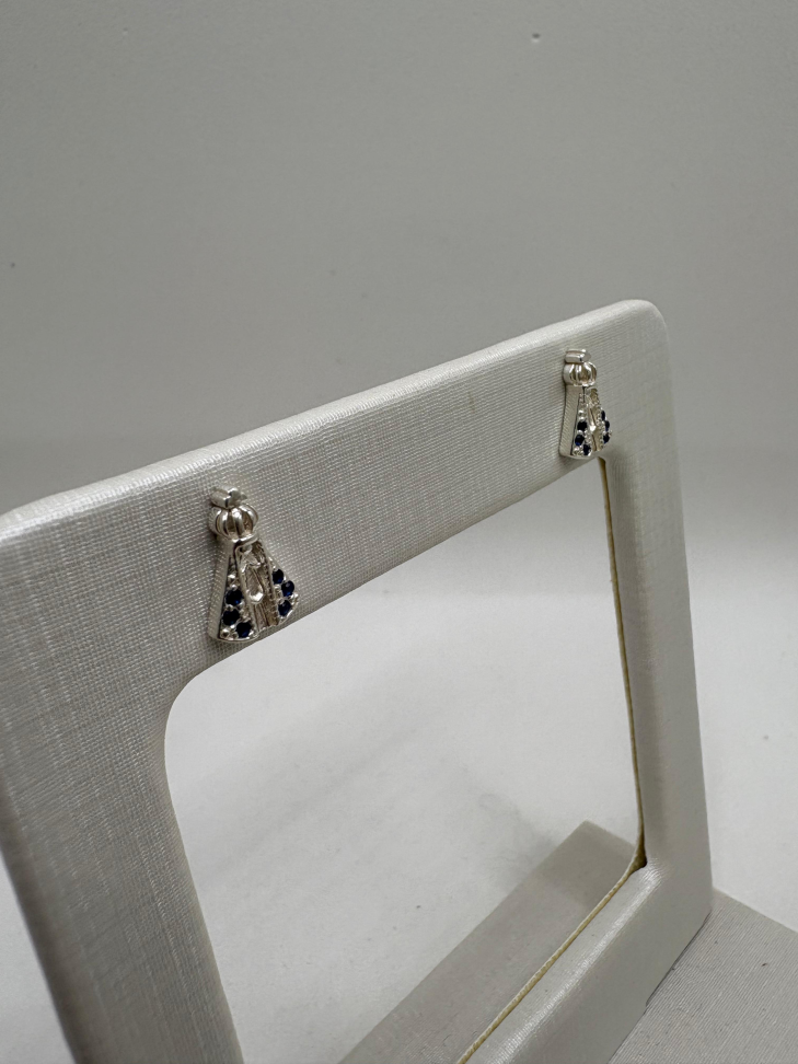 Brinco prata Nossa Senhora Aparecida - #3