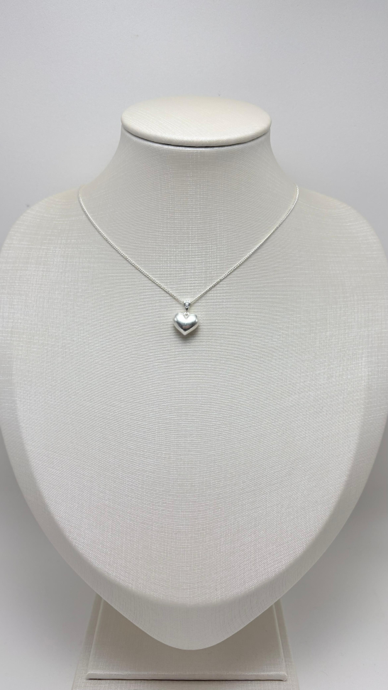 Pingente prata coração - #4