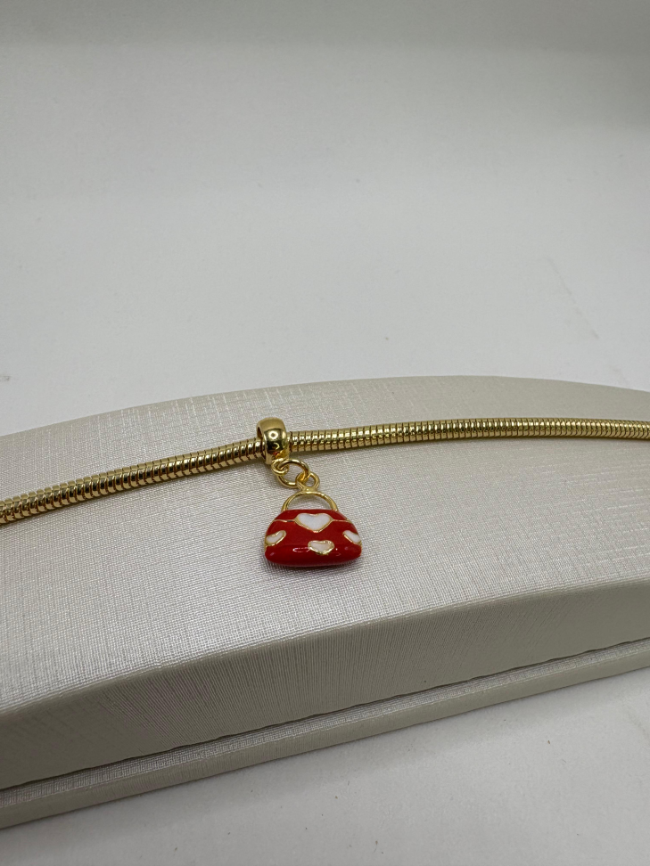 Berloque semijoia bolsa - #2