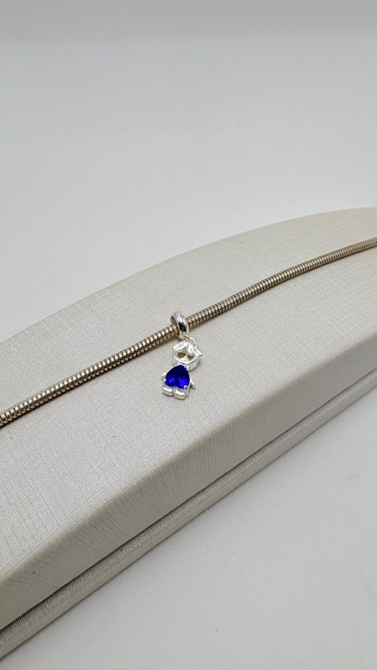 Berloque prata menino - #2