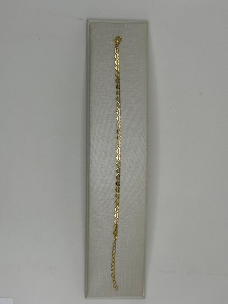 Pulseira semijoia coração - #3