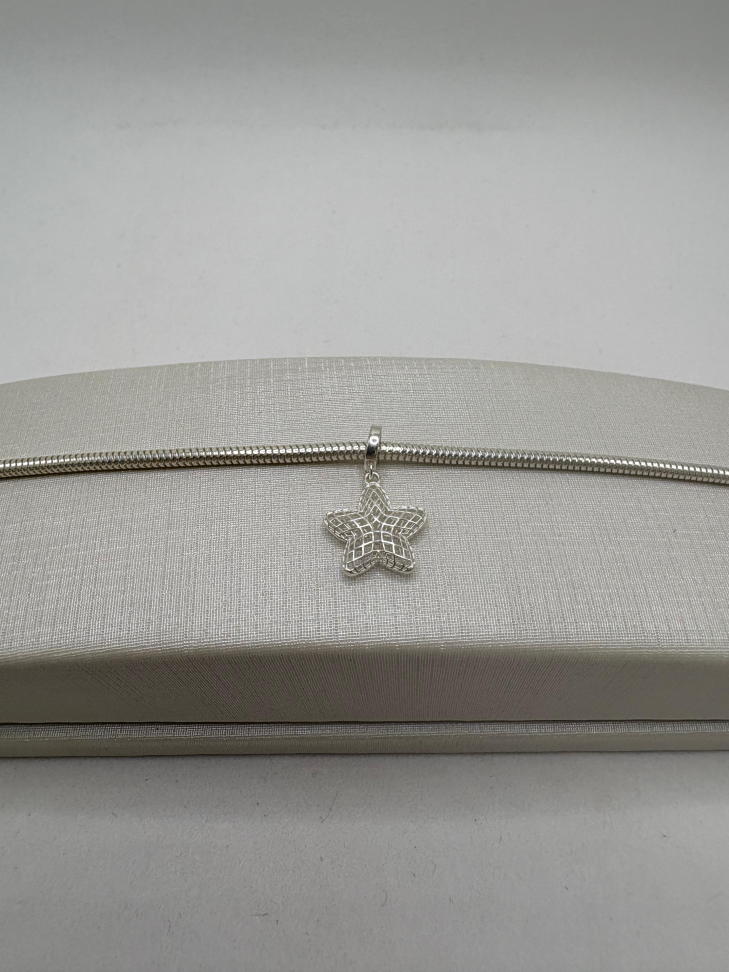 Berloque prata estrela - #2