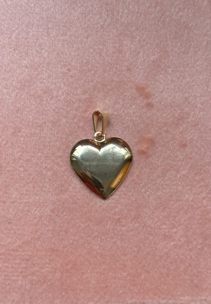 Pingente semijoia coração - #2