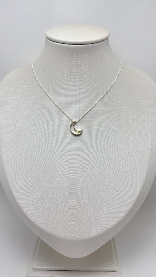 Gargantilha prata veneziana lua - #2