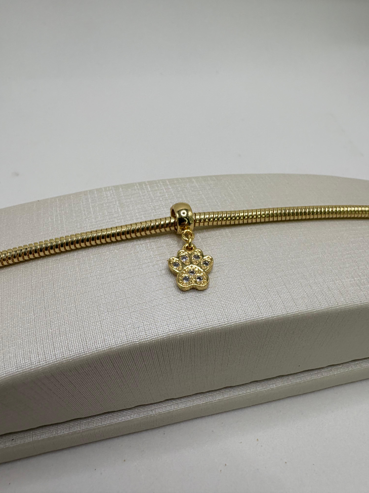 Berloque semijoia pata - #2