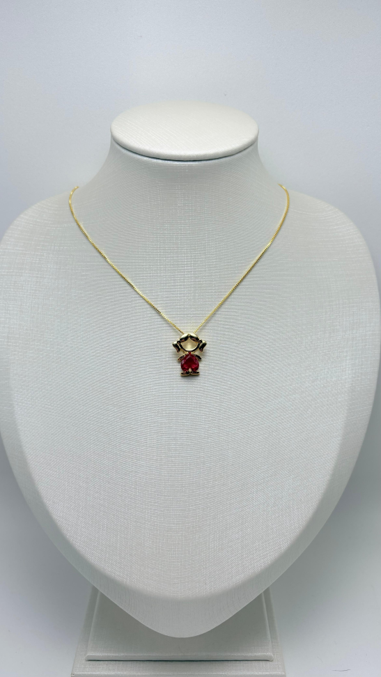 Pingente semijoia menina - #2