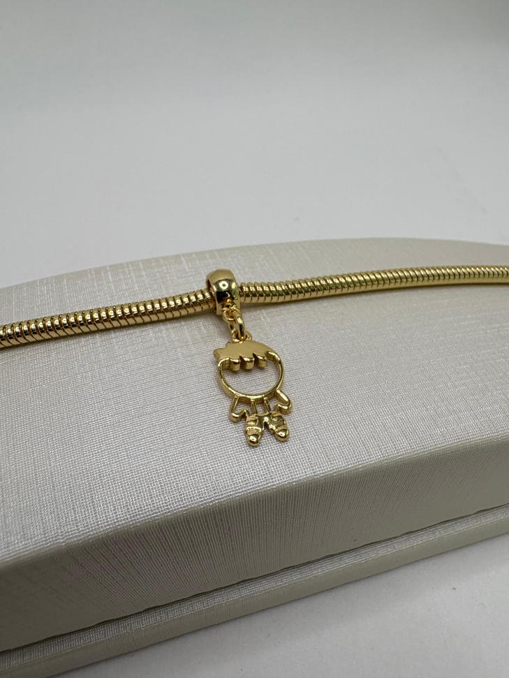 Berloque semijoia menino - #2