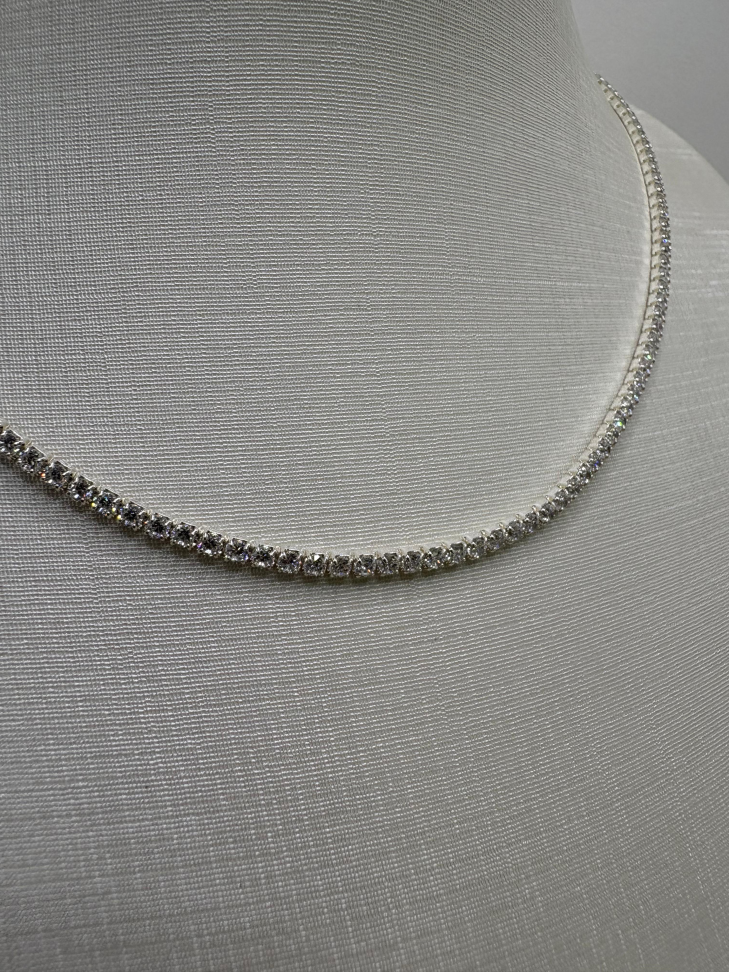 Gargantilha prata riviera - #1