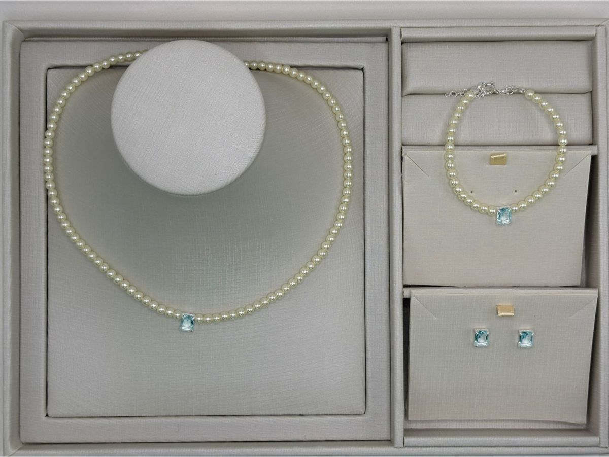 Brinco prata retângulo zircônia - #2