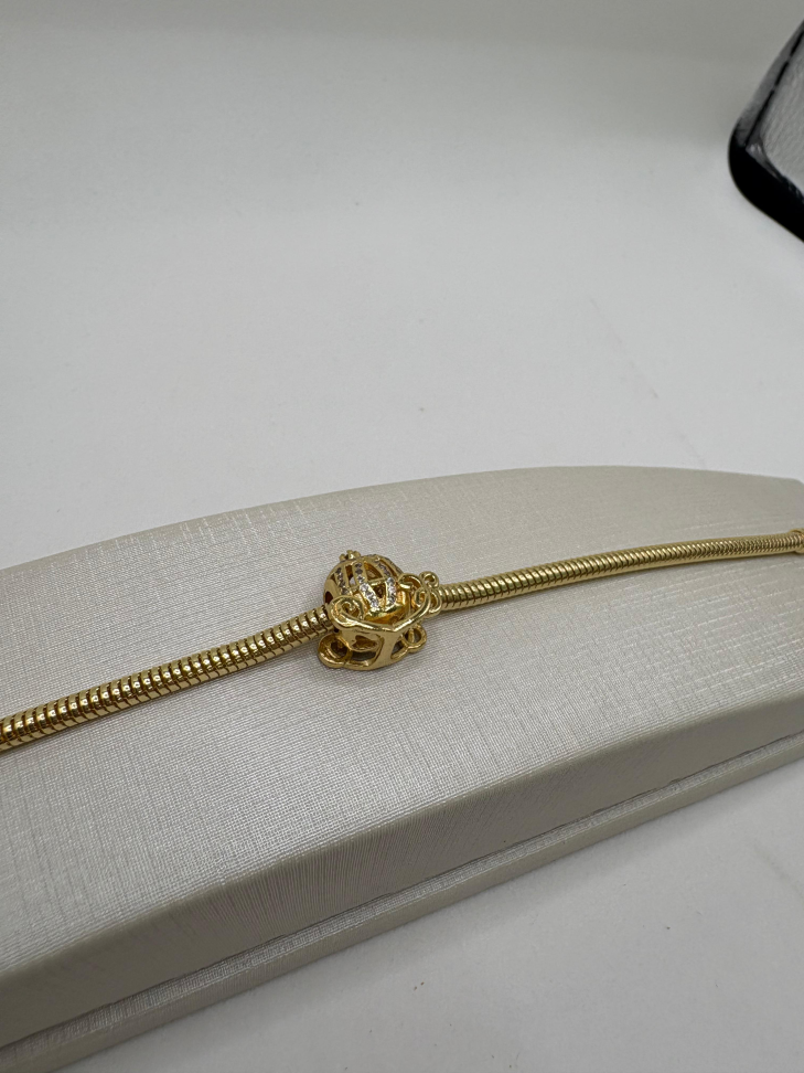 Berloque semijoia carruagem - #3