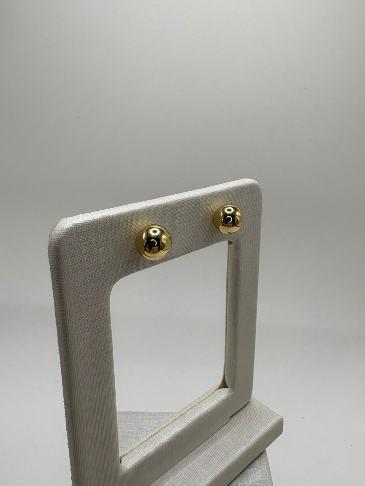 Brinco semijoia bola - #2