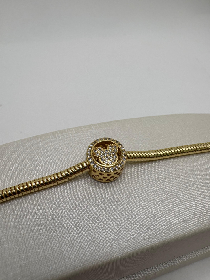 Berloque semijoia mickey e minnie - #2