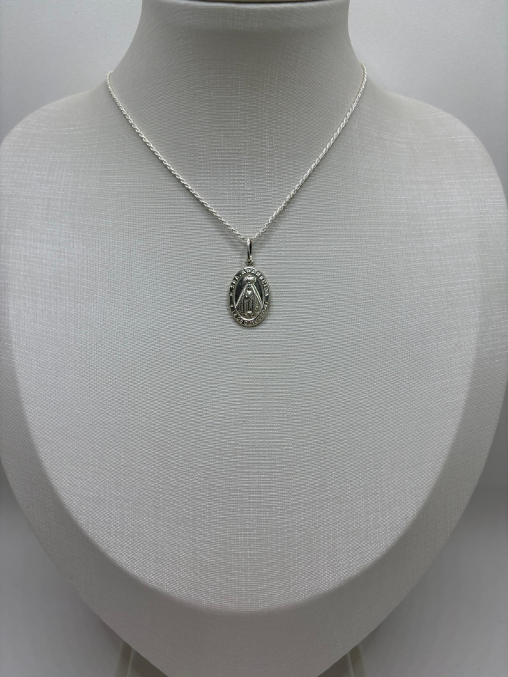 Pingente prata Nossa Senhora Aparecida - #2