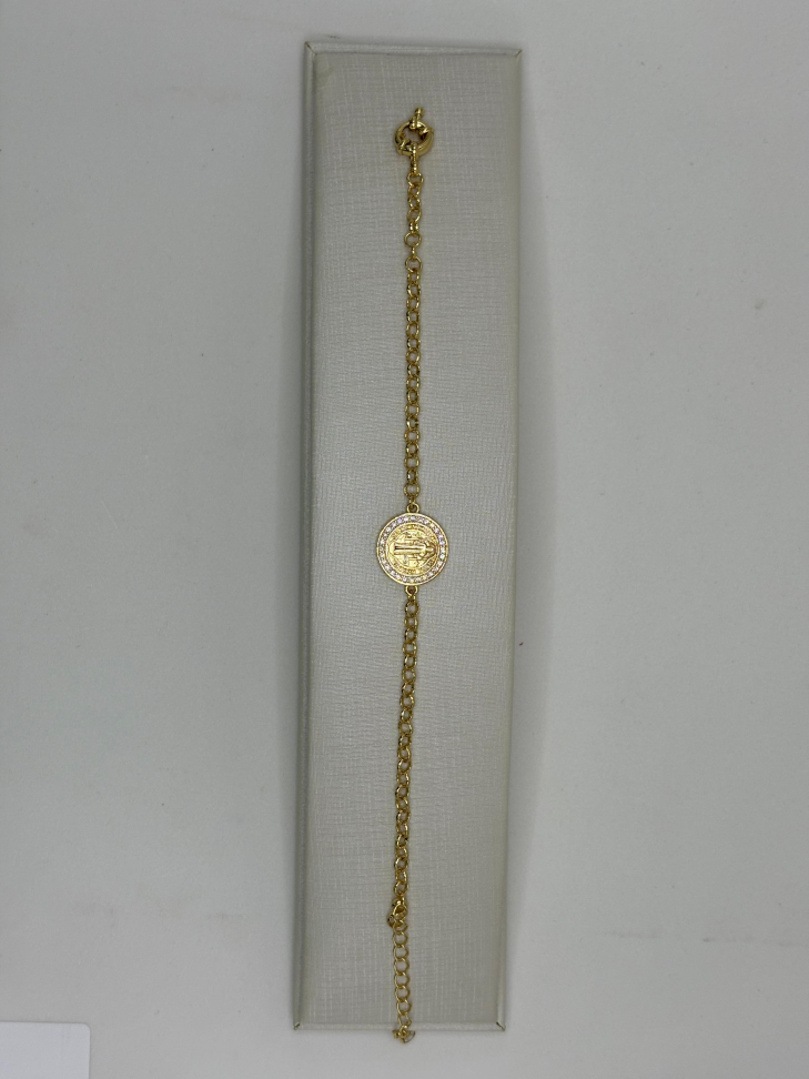 Pulseira medalha São Bento - #3