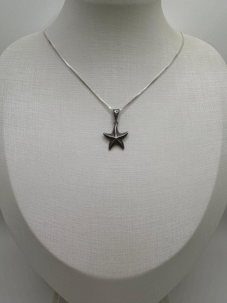 Pingente prata estrela do mar - #2