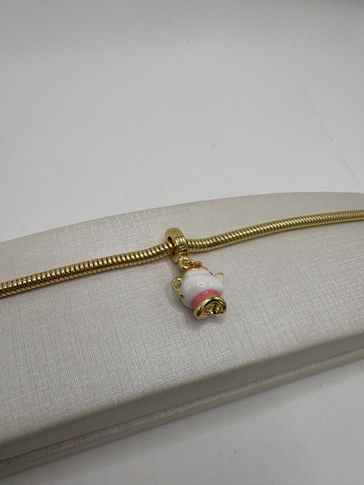 Berloque semijoia bule - #2