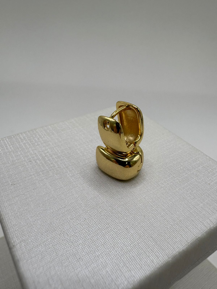 Brinco semijoia argola u - #2