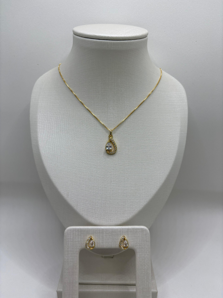 Pingente semijoia gota - #4