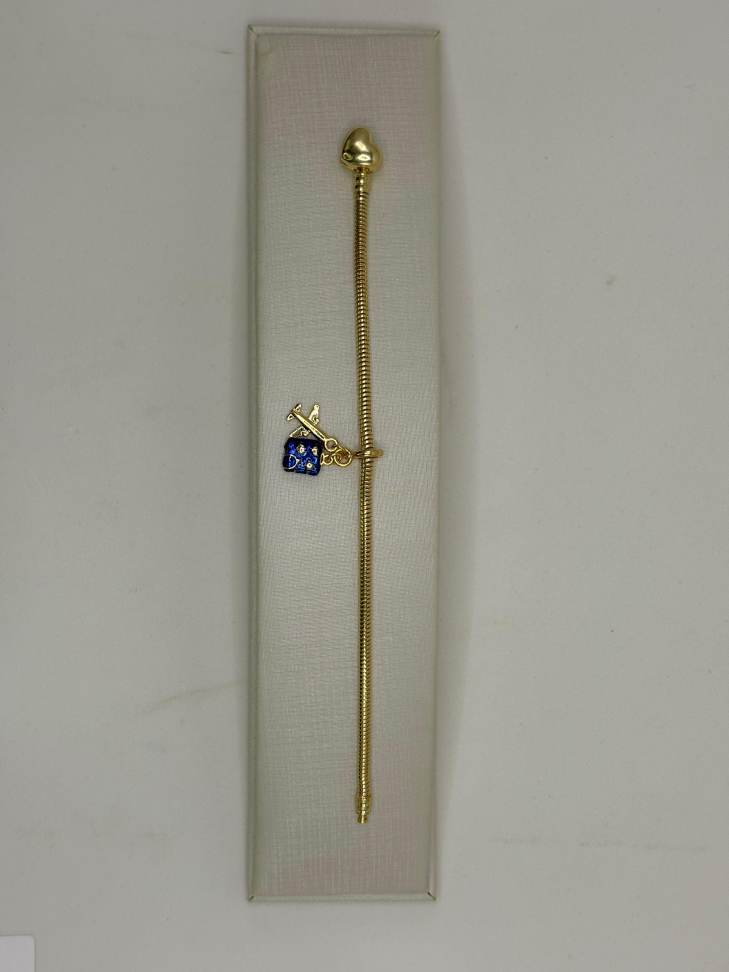 Berloque semijoia mala e avião - #1