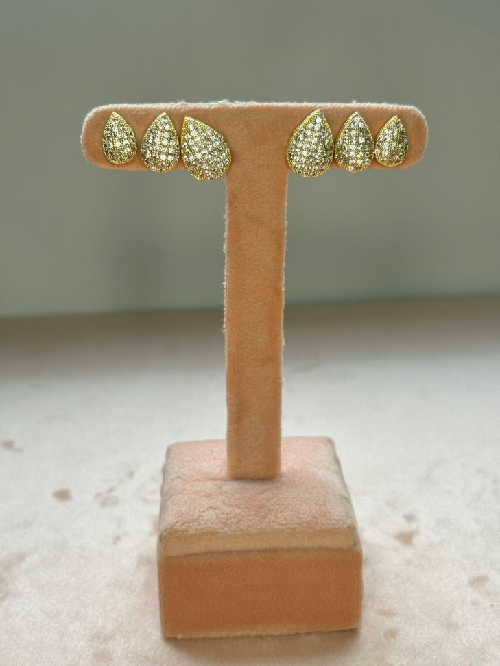 Brinco semijoia gota - #2