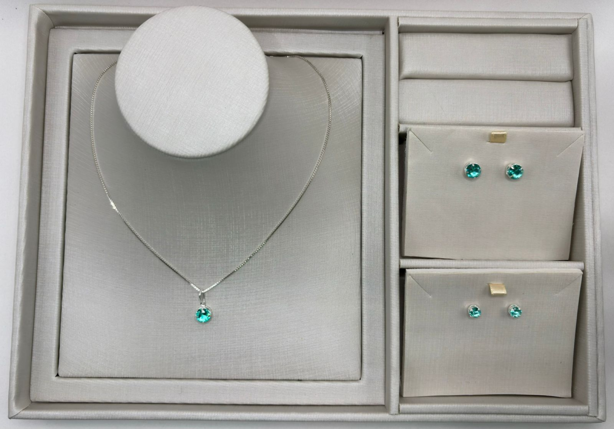 Pingente prata zircônia ponto de luz - #2