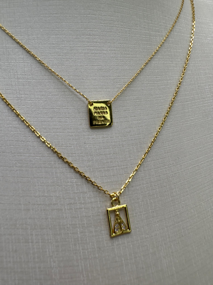 Corrente semijoia Nossa Senhora - #2