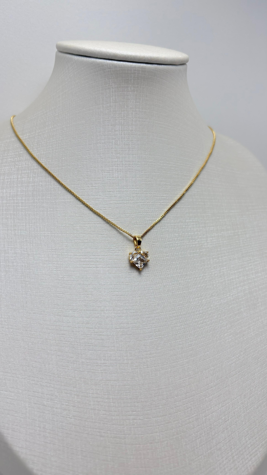 Pingente semijoia coração - #3