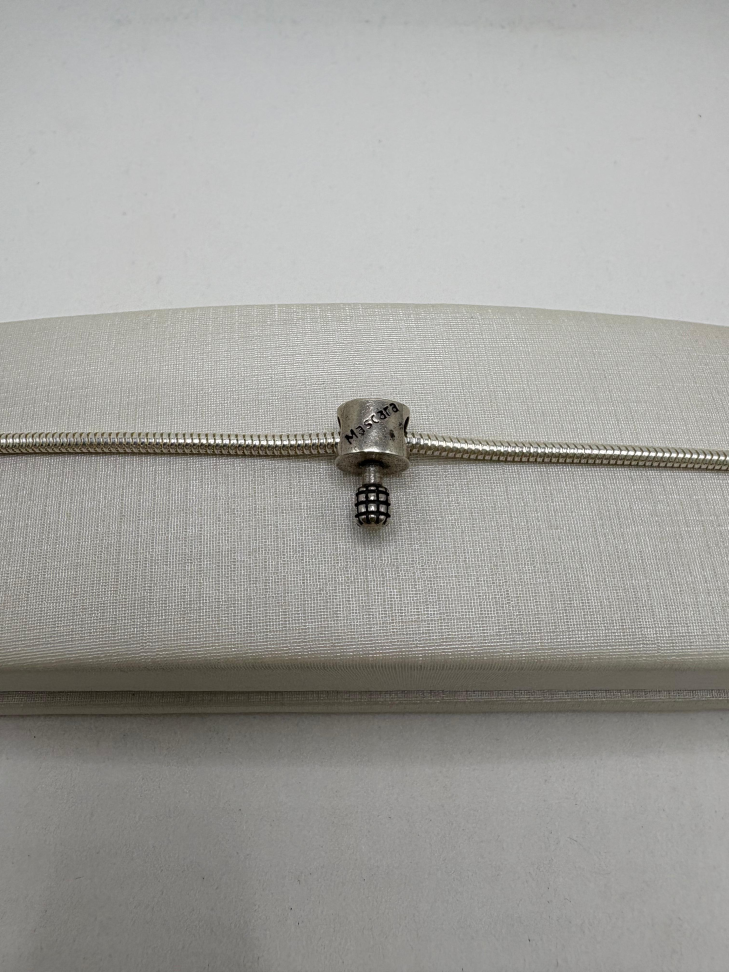 Berloque prata máscara de cílios - #2