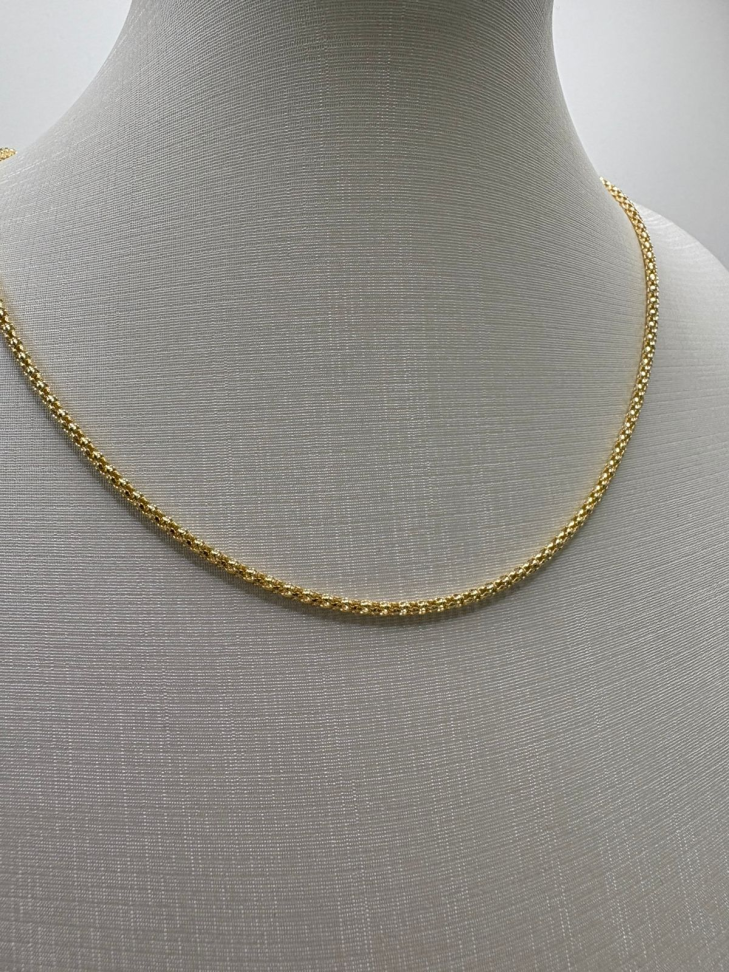 Corrente semijoia pipoca - #2