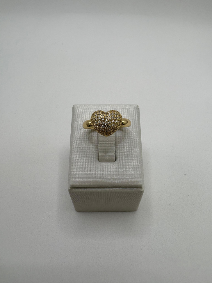 Anel semijoia coração - #2