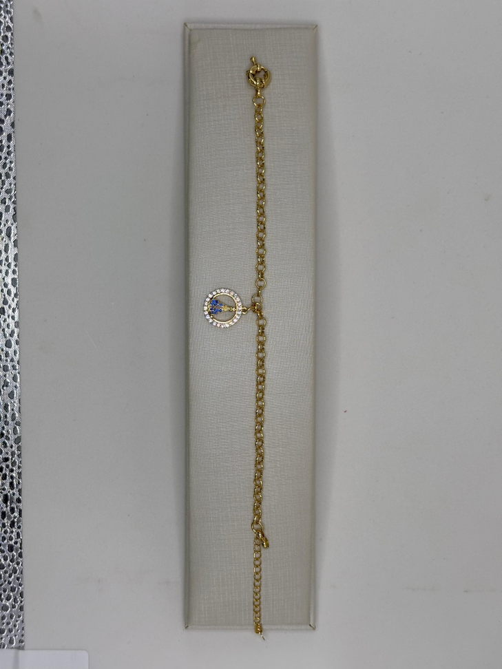 Pulseira medalha Nossa Senhora - #2