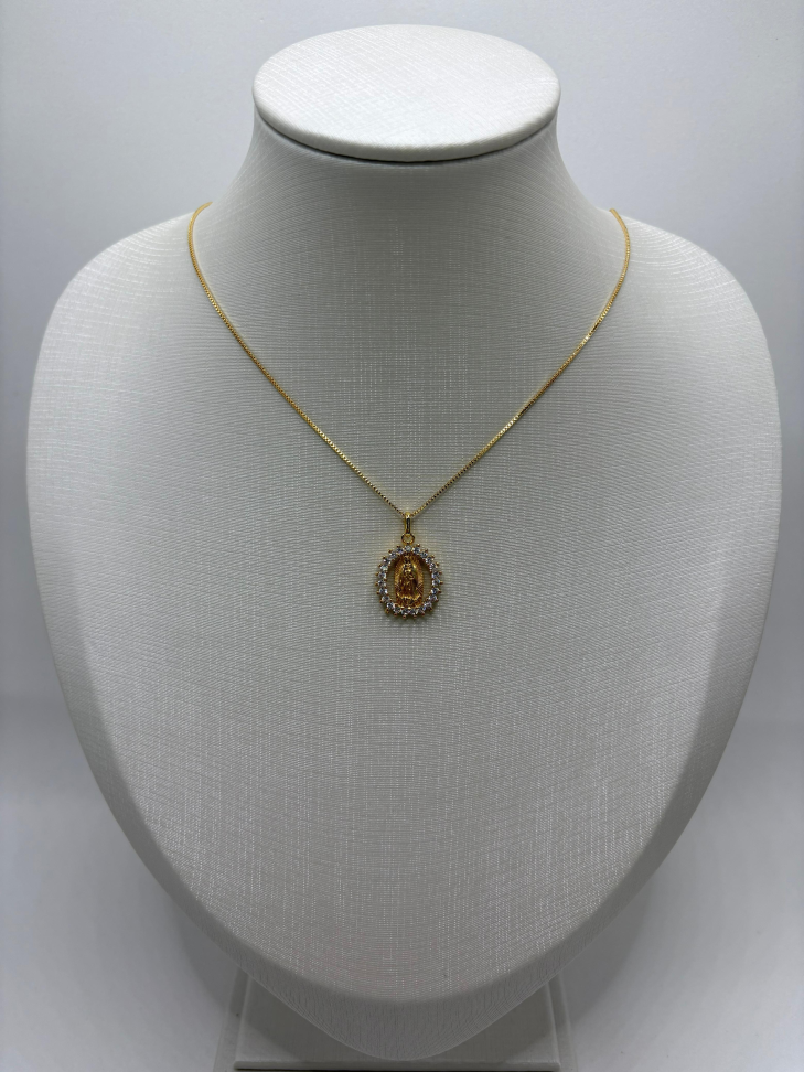 Pingente semijoia Nossa Senhora das Graças - #2