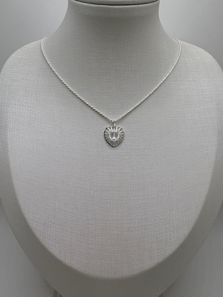 Pingente prata Nossa Senhora Aparecida - #2